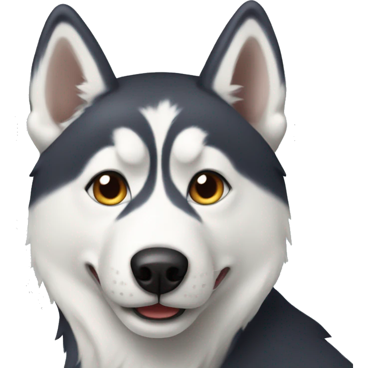 Husky  emoji
