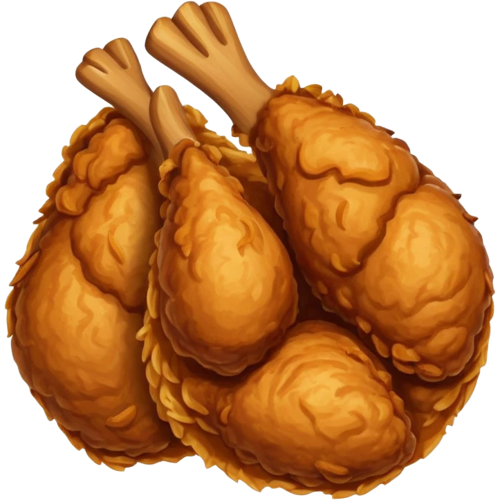  fried chicken emoji