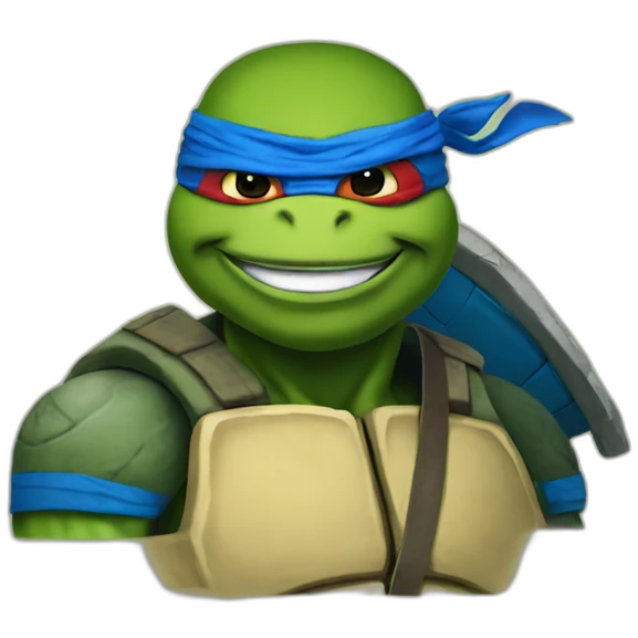Leonardo tmnt emoji