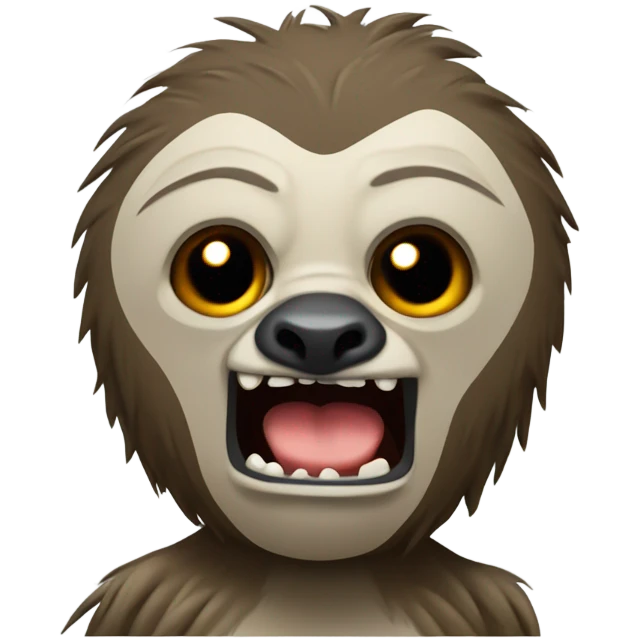 angry sloth emoji