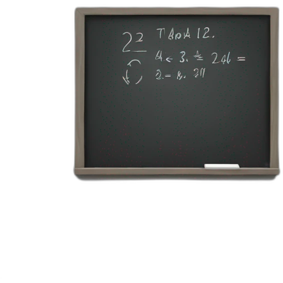 school blackboard emoji