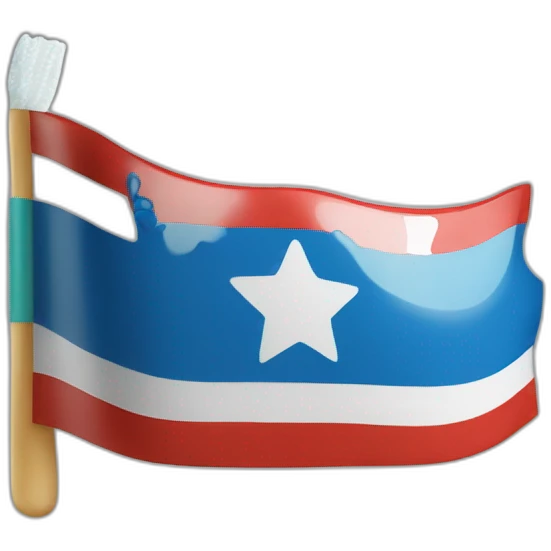 toothpaste gat flag emoji