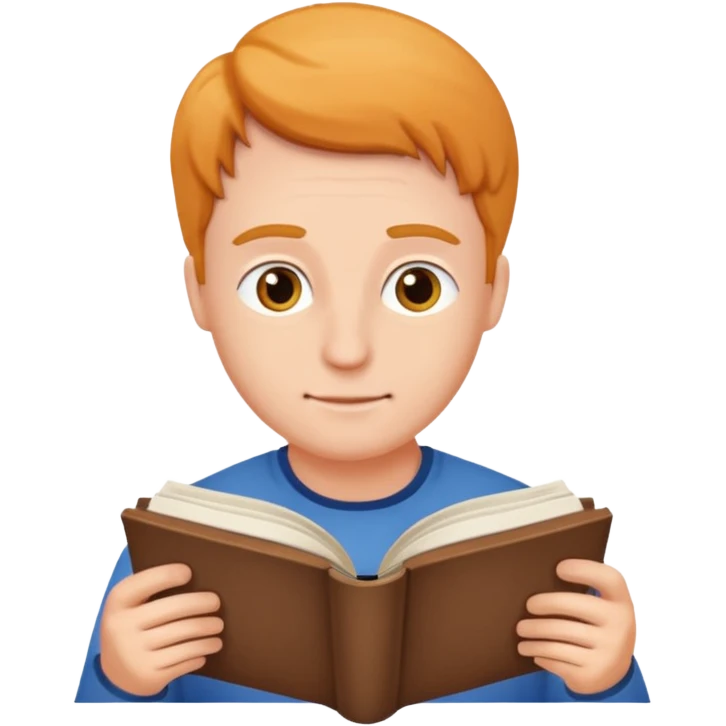 pattrick read book emoji