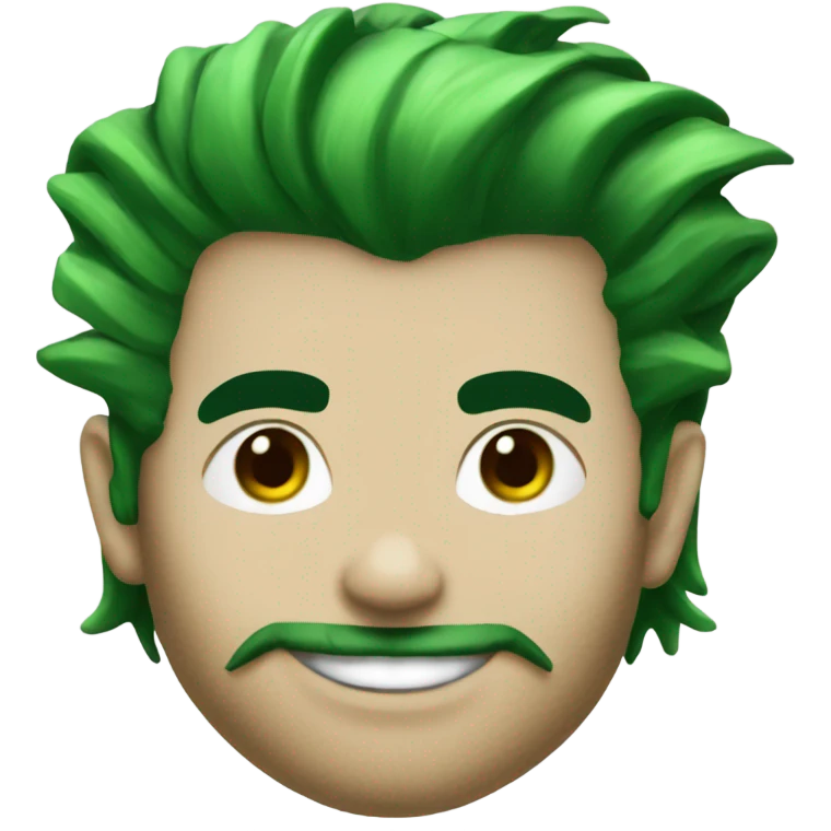 Punk male version of Poison Ivy from Batman emoji