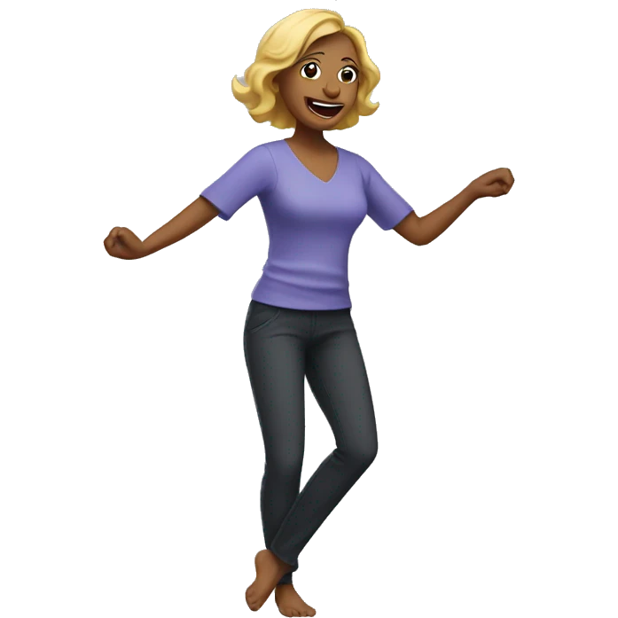 Dancing mom emoji