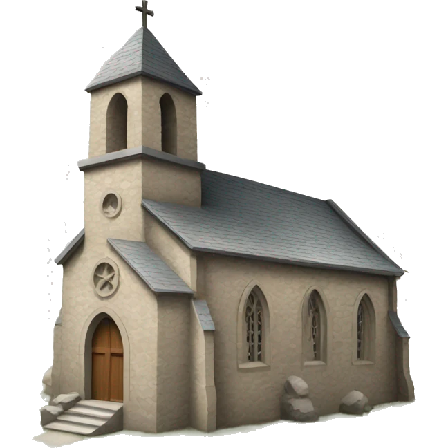stone church  emoji