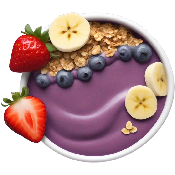 Açaí bowl emoji