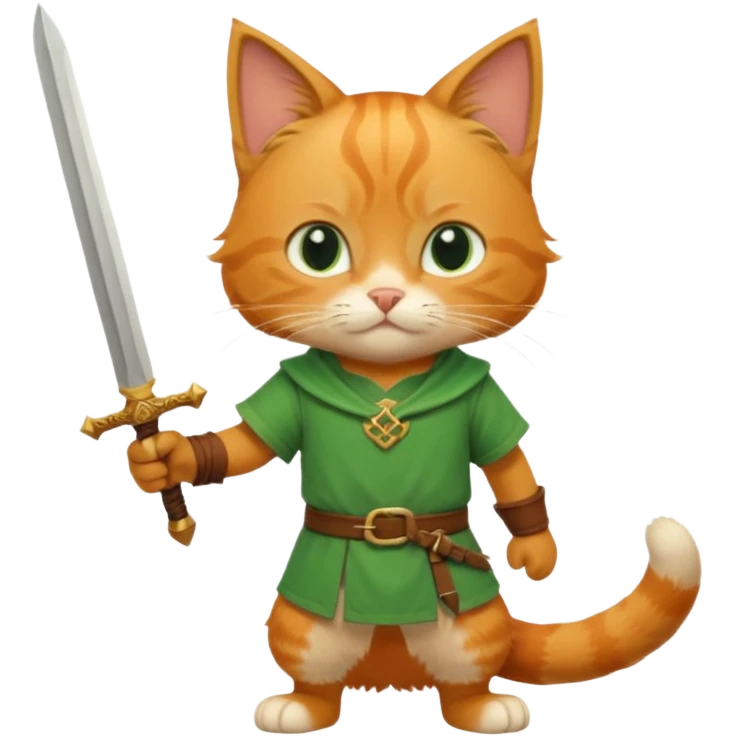 katze als link charakter emoji