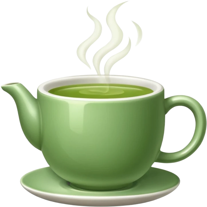 cup of green tea emoji
