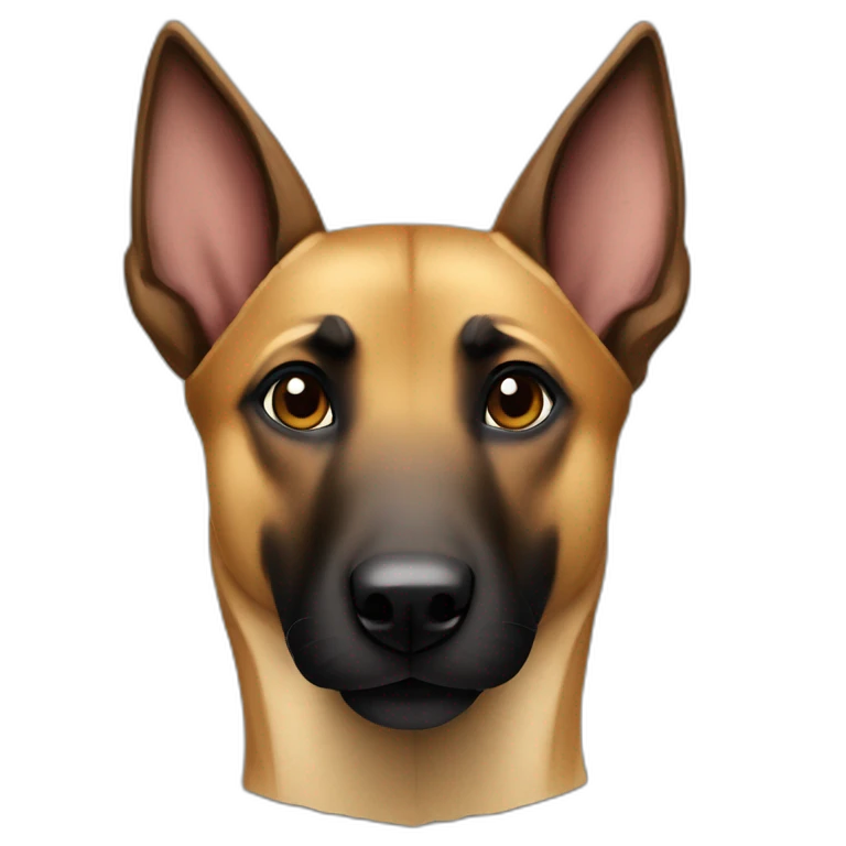 Malinois kangourou emoji