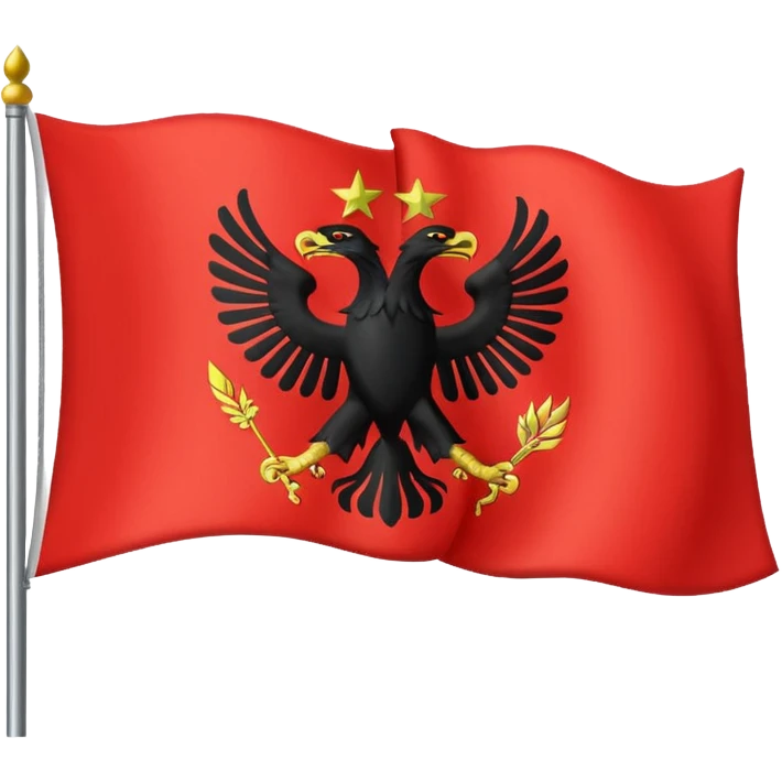 Flag emoji of dardania flag emoji