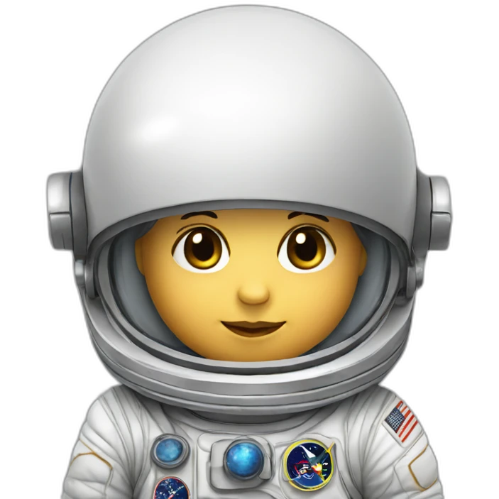 Baby astronauta emoji