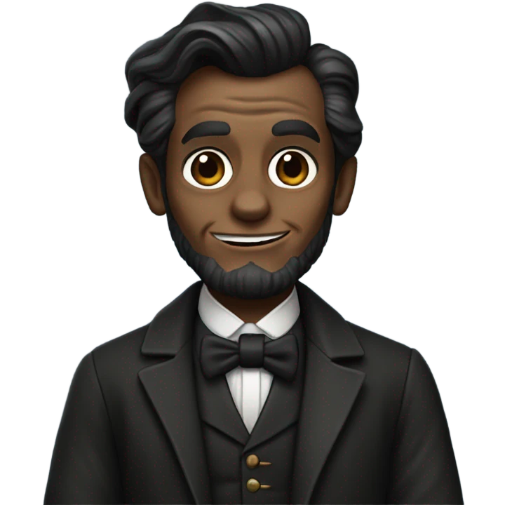 abraham lincoln in a spider-man costume  emoji