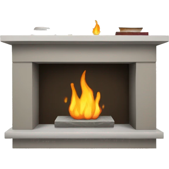 floating fireplace shelf emoji