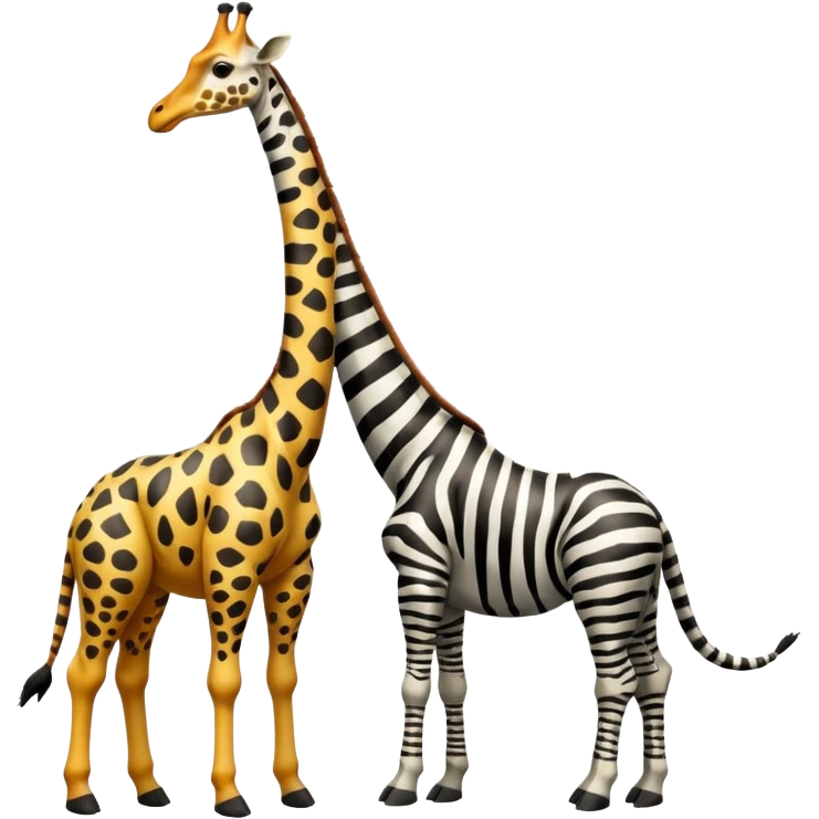 Zebra + Giraffe + Brachiosaurus = emoji