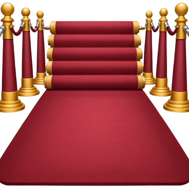 Maroon red carpet  emoji