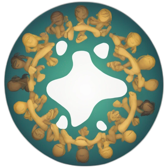 Friendship Circle Emblem emoji