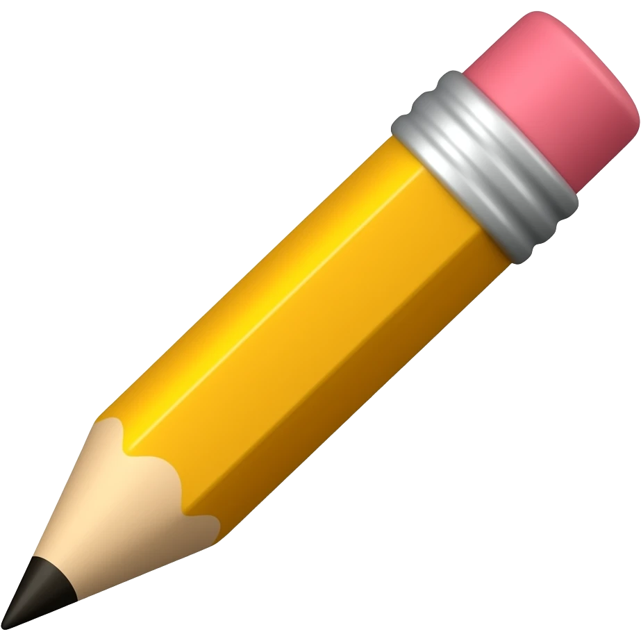 pencil emoji