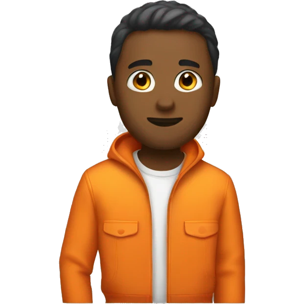 orange jumpsuit emoji