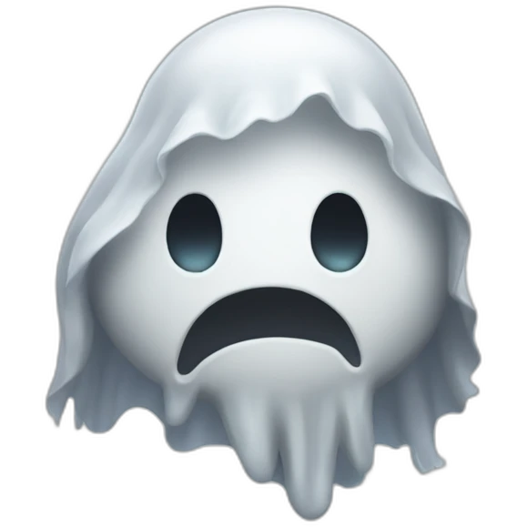 Ghost cod mobile smiley face emoji