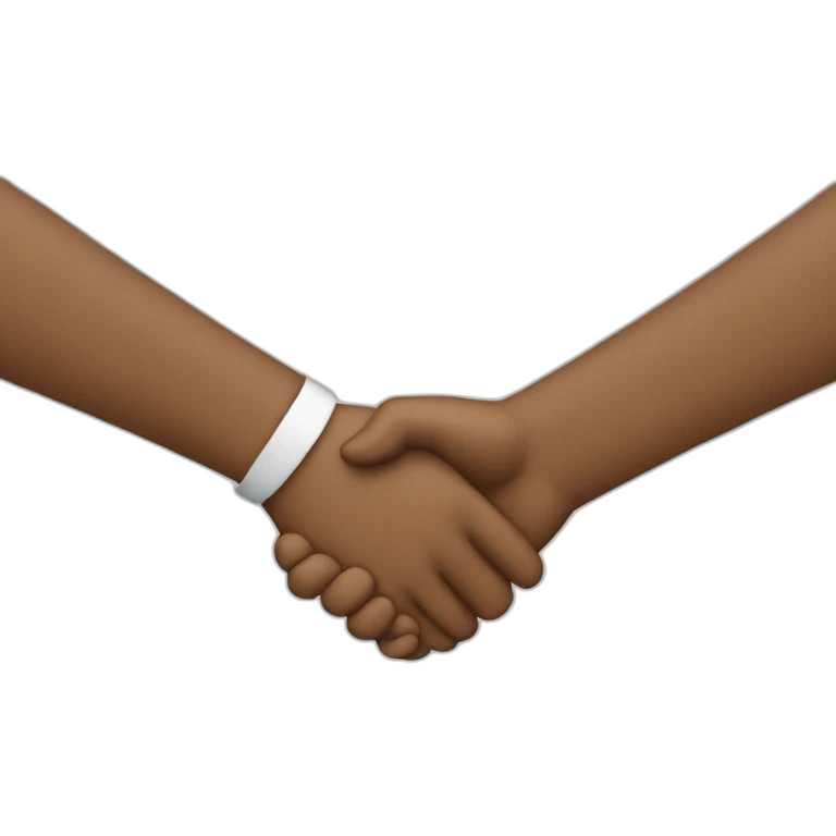 Tentative Handshake emoji