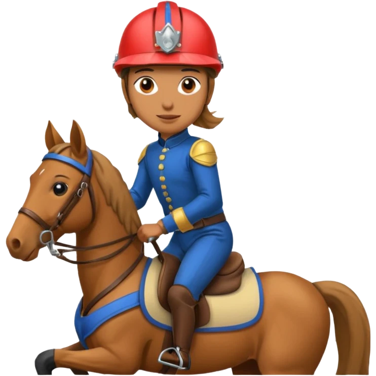 horse riding emoji