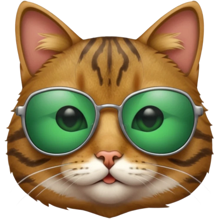 Cat wearing sunglasses emoji