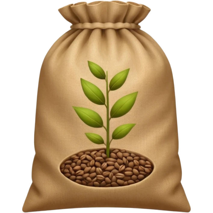 seeding bag  emoji