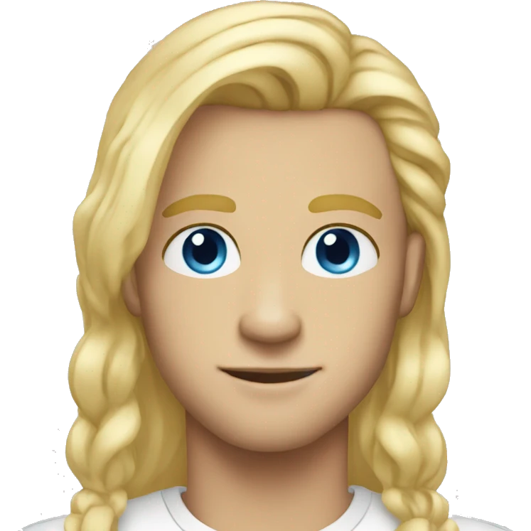 29 year old blonde hair blue eyes man emoji