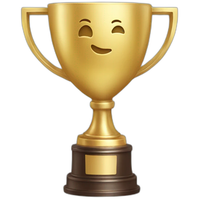 Trophy and Check emoji