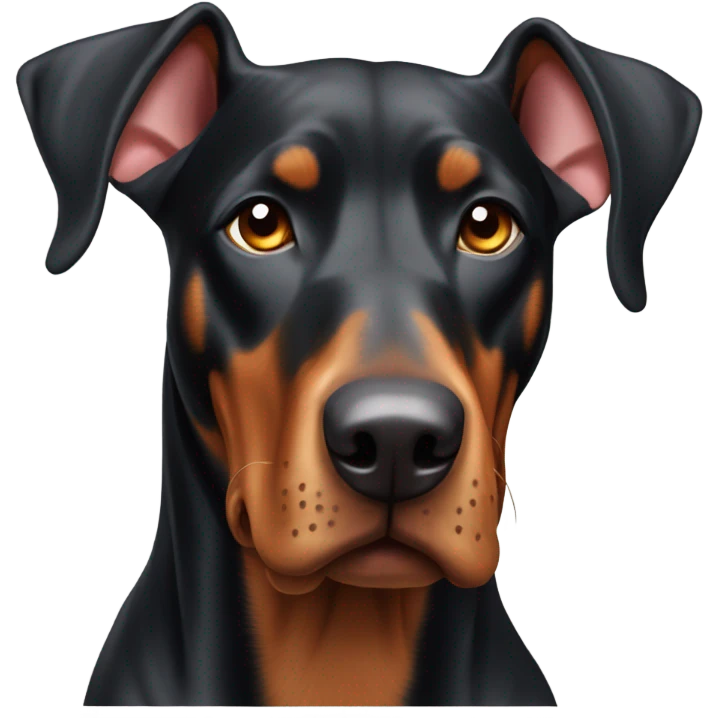 dobermann viszla dog emoji