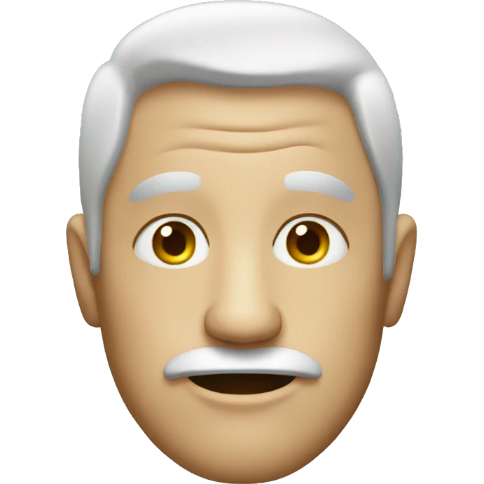 man with face fungus emoji