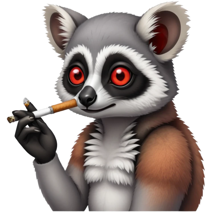  Lemur Smoking weed  emoji