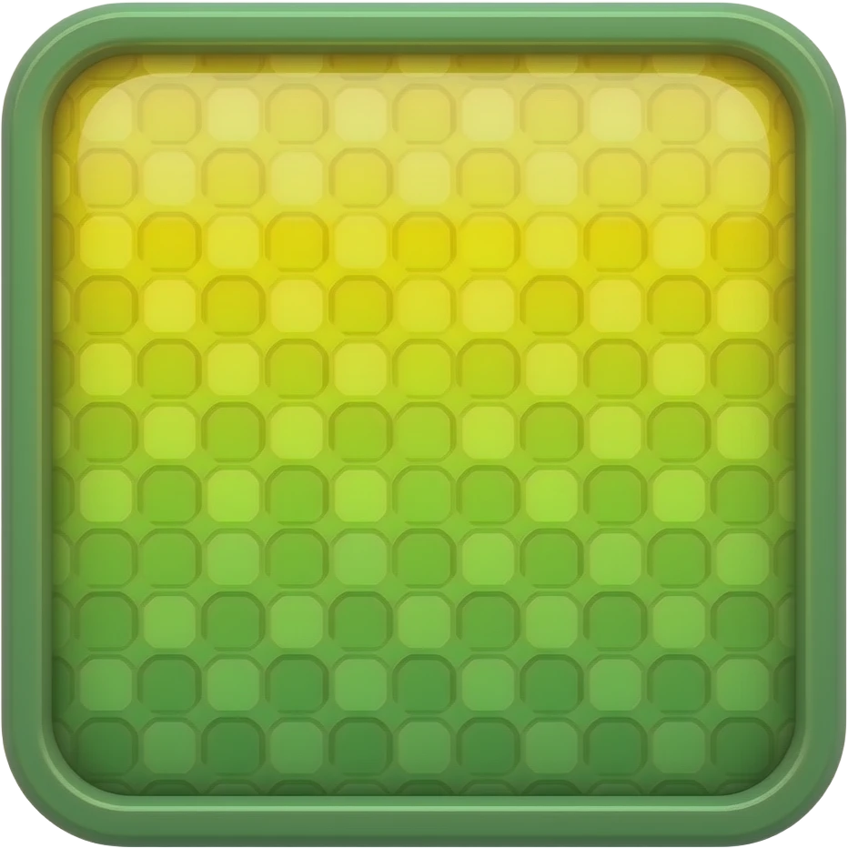 yellow green oceiling light panel inspired by Barbie colour palette emoji