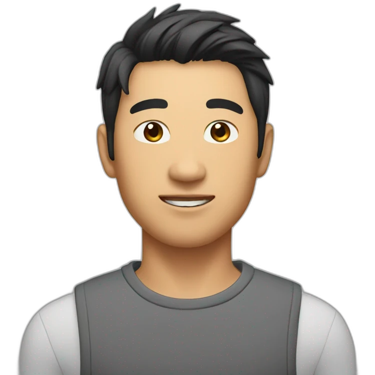 Asian Hunk emoji