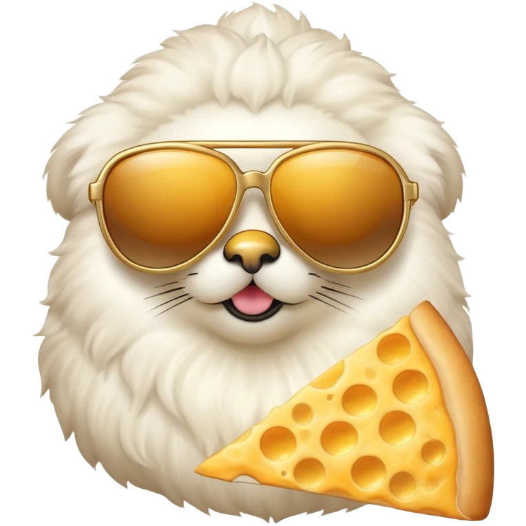 Крутой хачапури в солнечных очках emoji