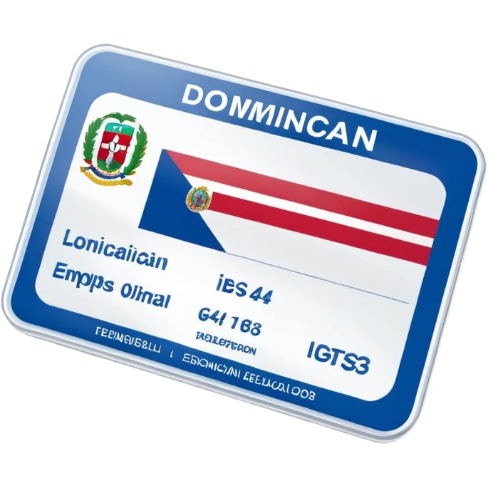 a dominican id emoji