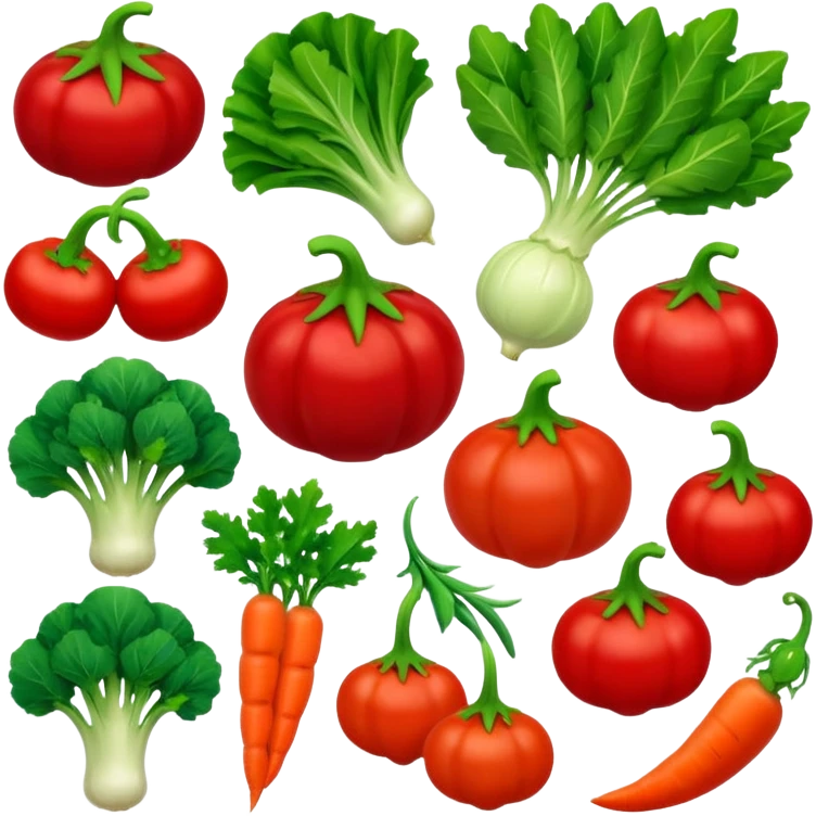fresh vegetables emoji