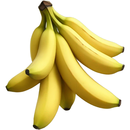 Group of anthropomorphic bananas hugging emoji