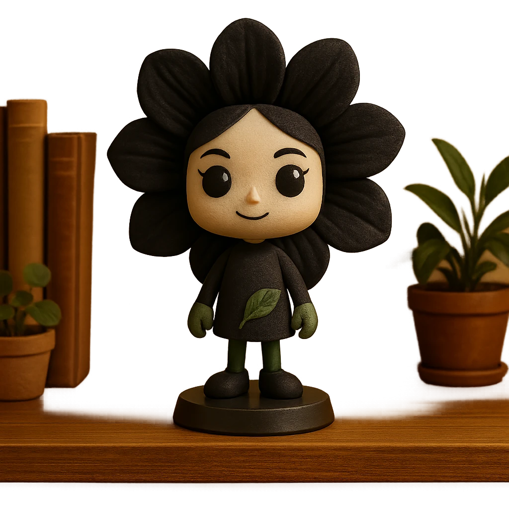 gothic flower emoji