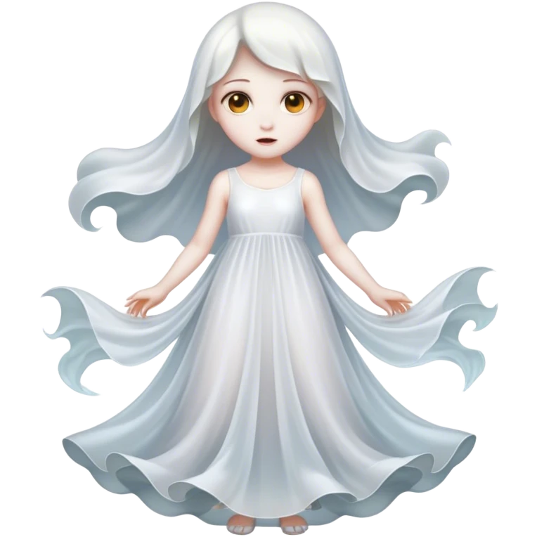 girl ghost emoji