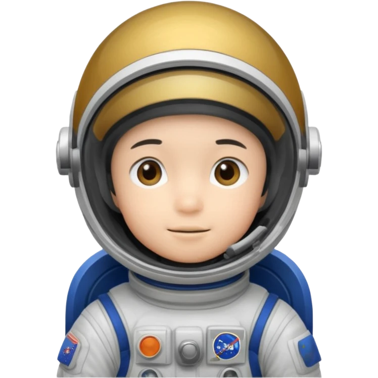 Astronaut japon boy kid with  emoji