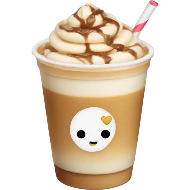 sugar cookie iced latte emoji