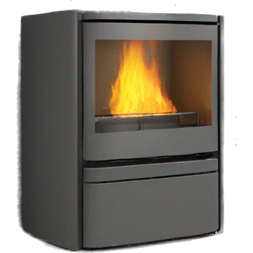 flame stove modern grey emoji