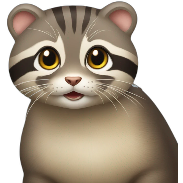 Chat sur loutre emoji