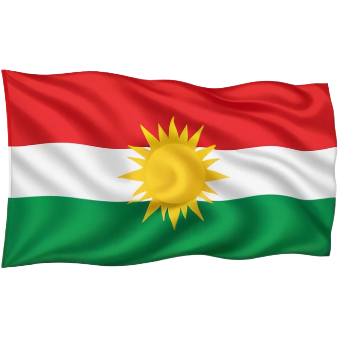 Kurdistan flag emoji
