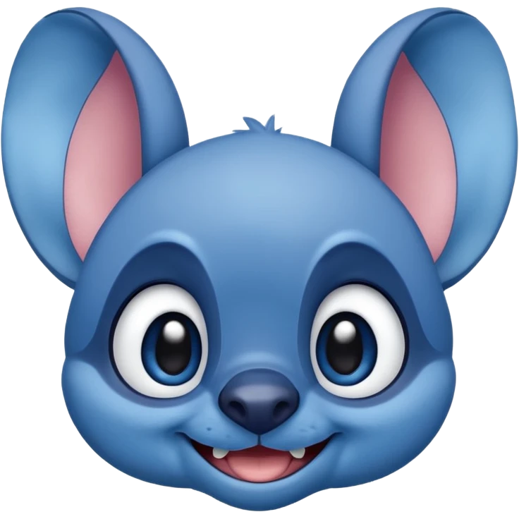 Q stitch sea realista pero como en la pelicula emoji