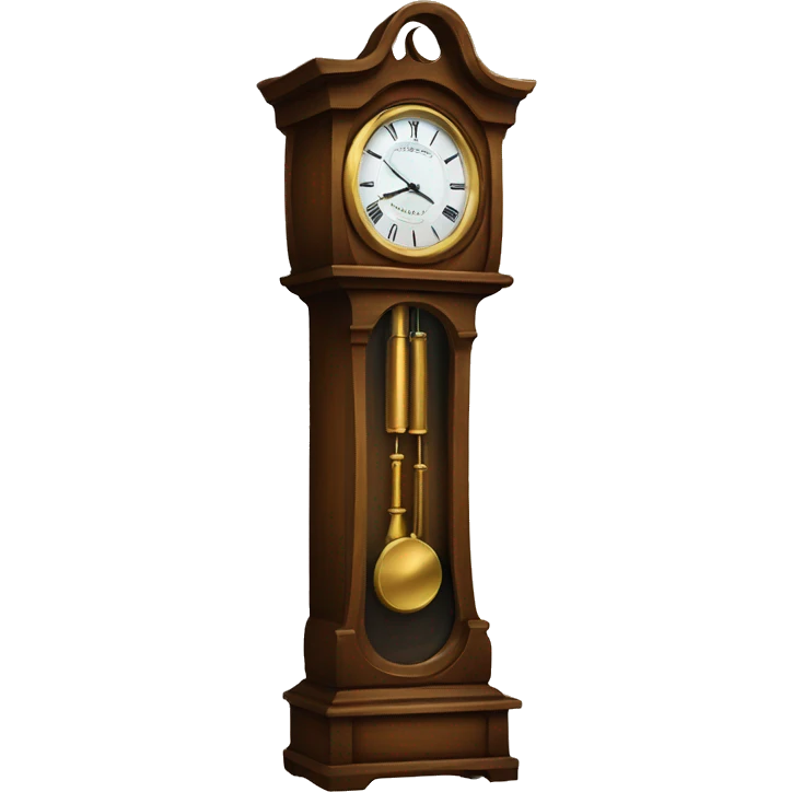 grandfather clock emoji