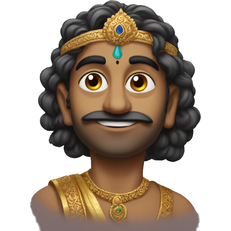 krishna jieatng makhan emoji