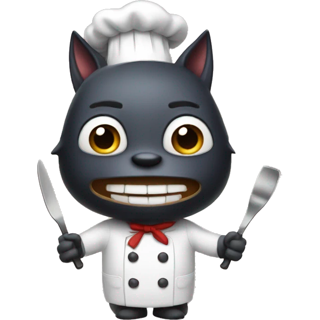 Bat chef emoji